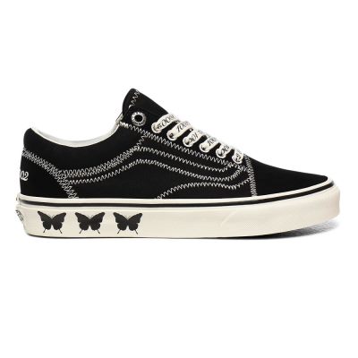 Vans Sandy Liang Old Skool - Kadın Spor Ayakkabı (Beyaz)